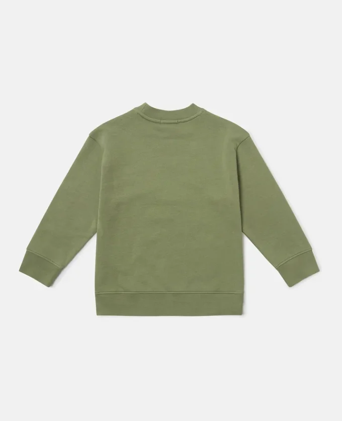 Logo-Grafik-Sweatshirt mit Rundhalsausschnitt