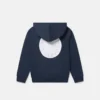 Logo-Kapuzenpullover mit Reißverschluss