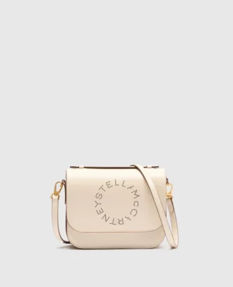 Logo Messenger Crossbody Bag