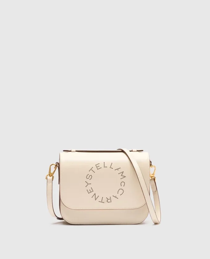 Logo Messenger Crossbody Bag
