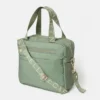 Logo Tape Changing Tote Bag