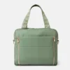Logo Tape Changing Tote Bag