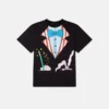 Magicians Bunny Graphic Rundhals-T-Shirt