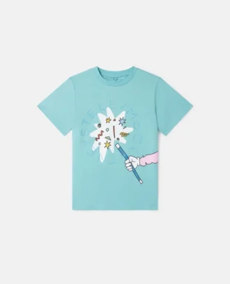 Magicians Bunny Graphic Rundhals-T-Shirt