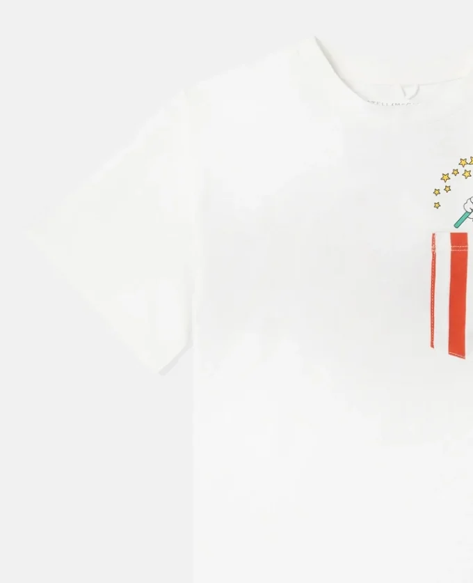 Magicians Bunny Graphic Rundhals-T-Shirt