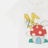 Magicians Bunny Graphic Rundhals-T-Shirt