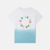 Medallion Logo Ombré T-Shirt