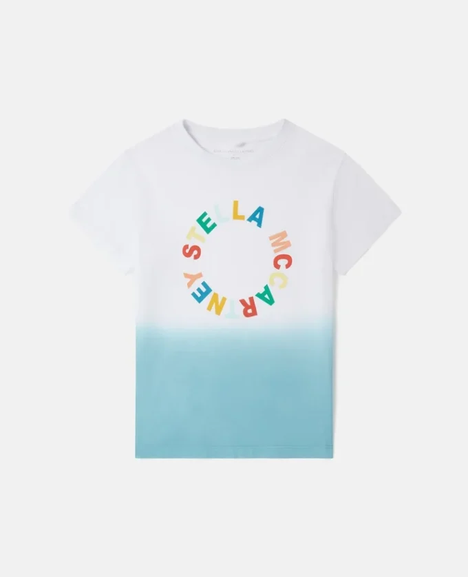 Medallion Logo Ombré T-Shirt