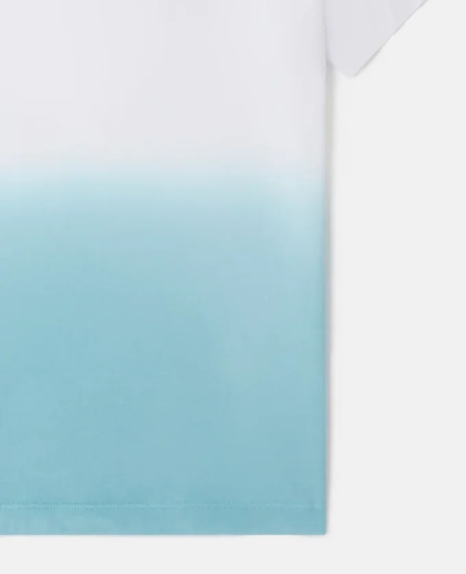 Medallion Logo Ombré T-Shirt