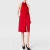 Satin-Halterneck-Top