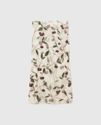 Midi-Rock mit Kirschprint