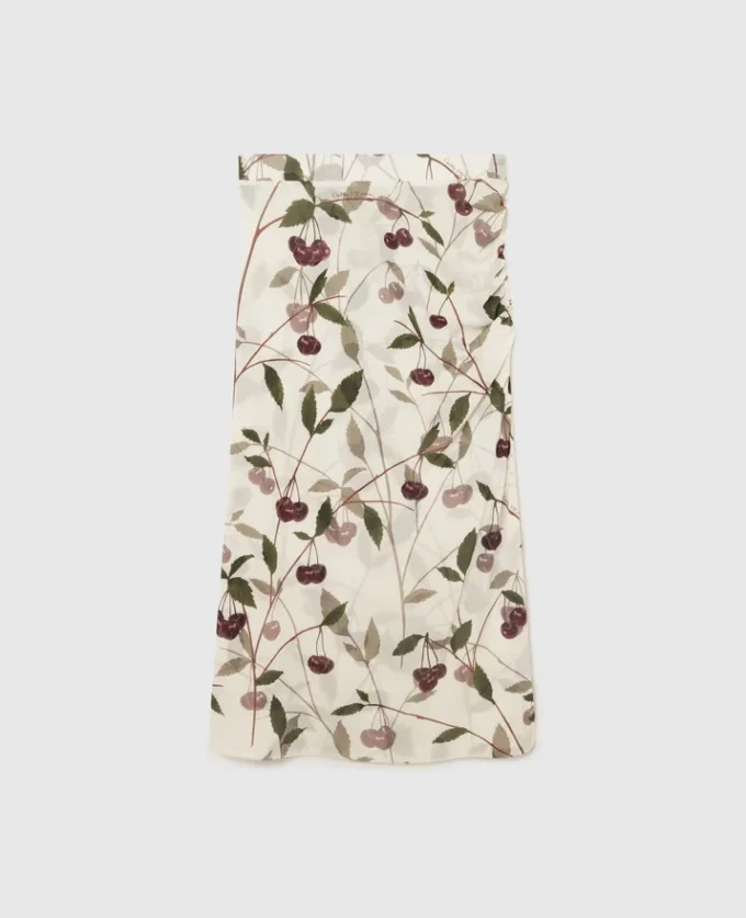 Midi-Rock mit Kirschprint