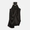 Mini-Kleid mit Diamant-Choker