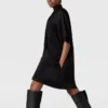 Minikleid mit Krawattenkragen