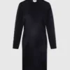 Miracle Langarmkleid aus kompaktem Strick