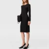 Miracle Langarmkleid aus kompaktem Strick
