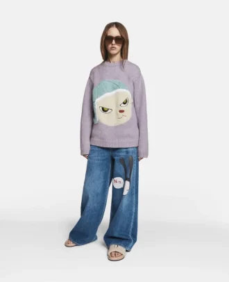 Mission Sheep Intarsia-Strickpullover