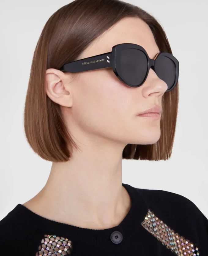 Ovale Sonnenbrille