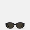 Ovale Sonnenbrille mit Logo