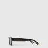Ovale Sonnenbrille mit Logo