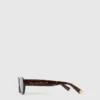 Ovale Sonnenbrille mit Logo