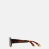 Ovale Sonnenbrille mit Logo