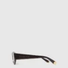 Ovale Sonnenbrille mit Logo
