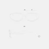 Ovale Sonnenbrille mit Logo