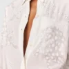 Oversize-Hemd mit Leopardenmuster