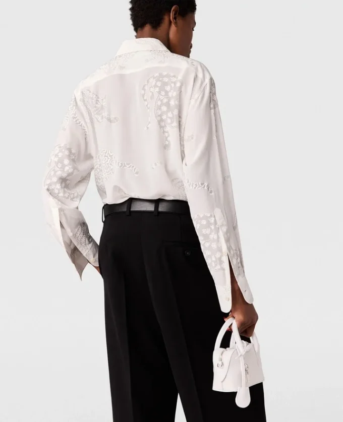 Oversize-Hemd mit Leopardenmuster