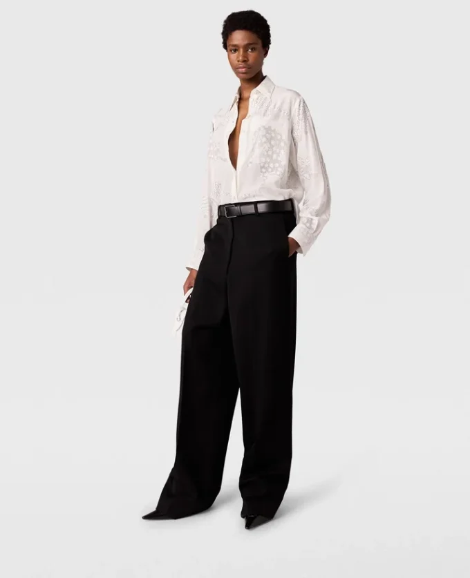 Oversize-Hemd mit Leopardenmuster