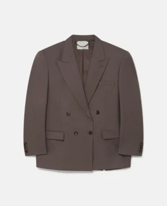 Oversized-Blazer mit doppelter Knopfleiste