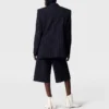 Oversized-Blazer mit doppelter Knopfleiste