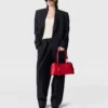Oversized-Blazer mit doppelter Knopfleiste