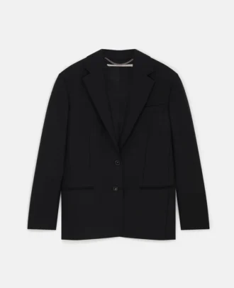 Oversized-Blazer mit Prince-of-Wales-Karomuster