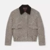 Oversized-Bomberjacke aus Tweed