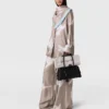Oversized-Hose mit Kordelzug und Taubenprint