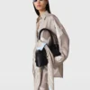 Oversized-Hose mit Kordelzug und Taubenprint