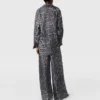 Oversized-Hemd mit Leopardenmuster