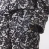 Oversized-Hose mit Kordelzug und Spitzenprint