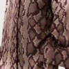Oversized-Shirt mit Schlangenprint