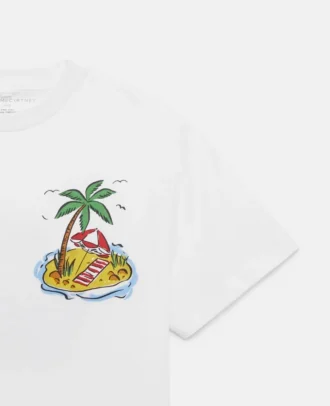 Oversized-T-Shirt aus Baumwolle