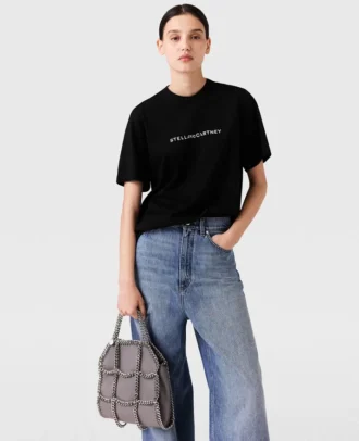 Oversized-T-Shirt aus Baumwolle mit Logo