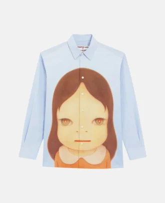 Oxford-Hemd mit „Twins I”-Print