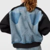 Patchwork-Jeansjacke