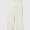 Plissierte Hose mit geradem Bein