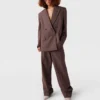 Oversized-Blazer mit doppelter Knopfleiste