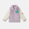 Plüsch-Teddyjacke mit Earth Friends-Grafik