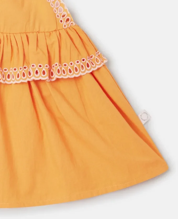 Popeline-Kleid und Bloomers-Set
