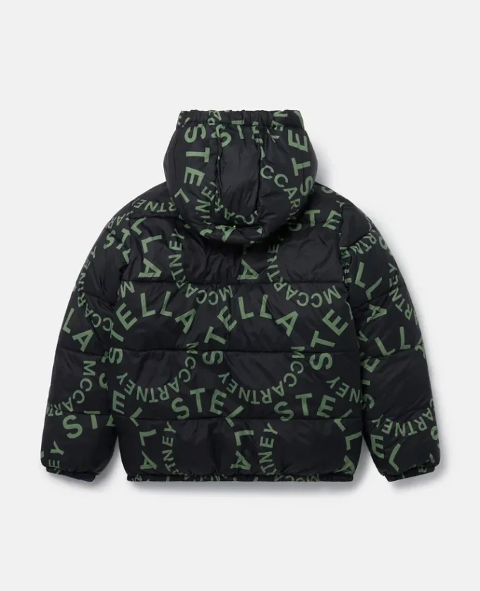 Pufferjacke mit Kapuze